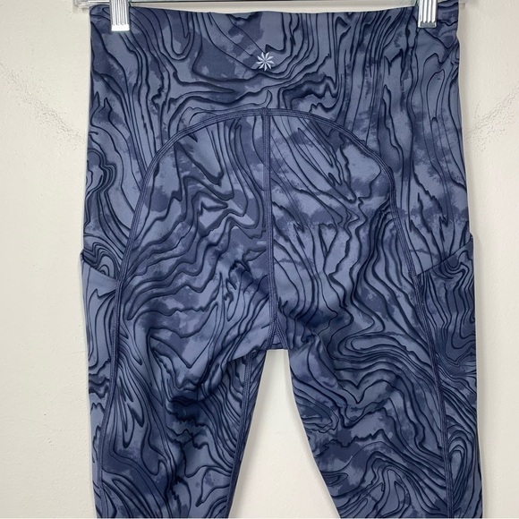Athleta Ultimate Stash Pocket 7/8 Tight Leggings Athletic Pants Size Small - Picture 5 of 9